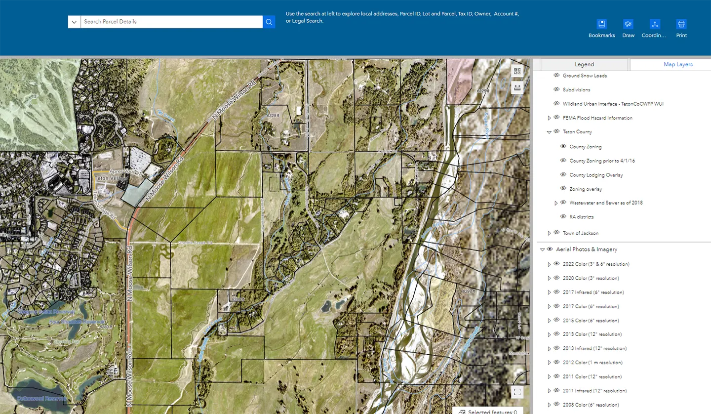 The land parcels updated by the mid-Atlantic surveyors can be found on the GIS Hub website.