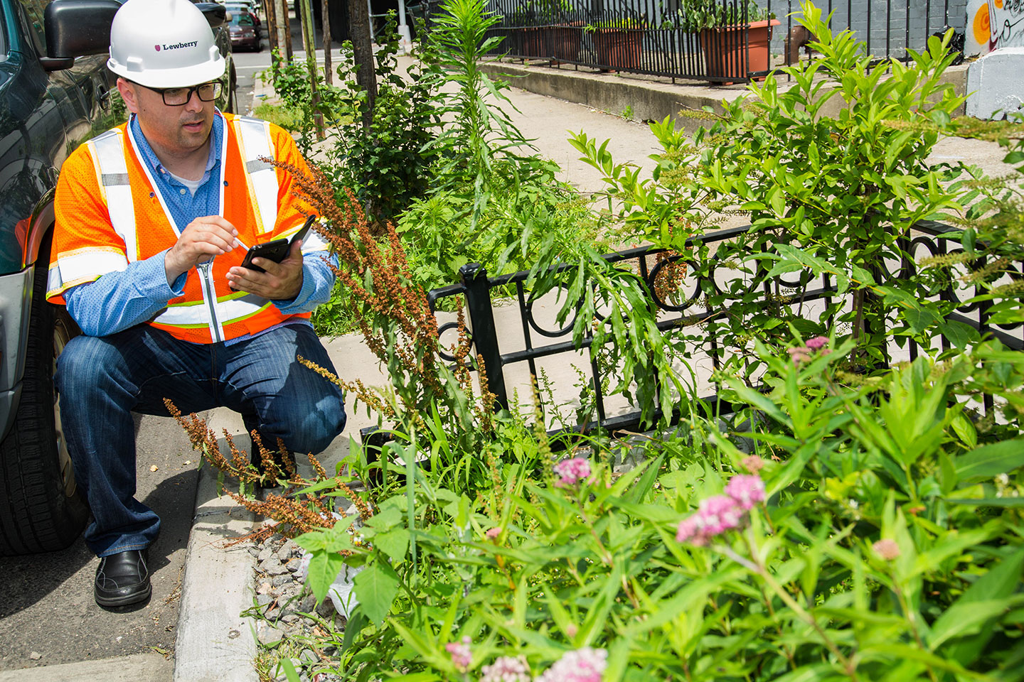 Platinum award-winning wastewater services in Jamaica Bay Tributary services. Photo courtesy of Dewberry.