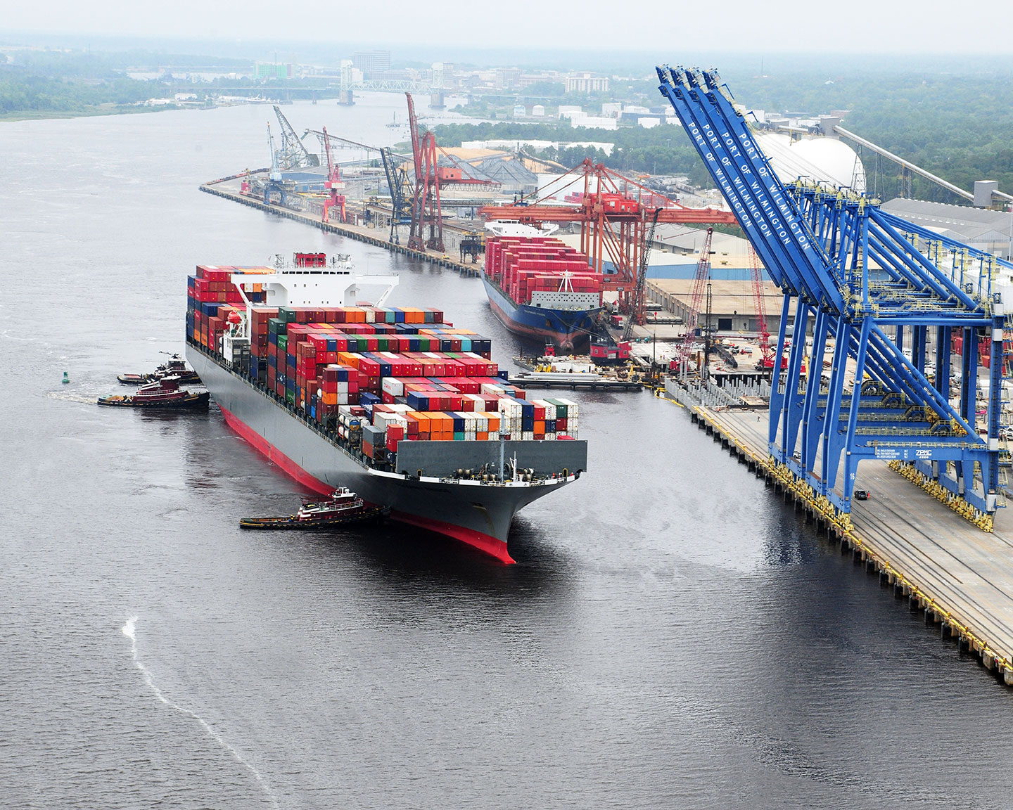 The two-year contract is valued at approximately $750,000. Photo courtesy of NC Ports. Copyright, JorgeSeleme.