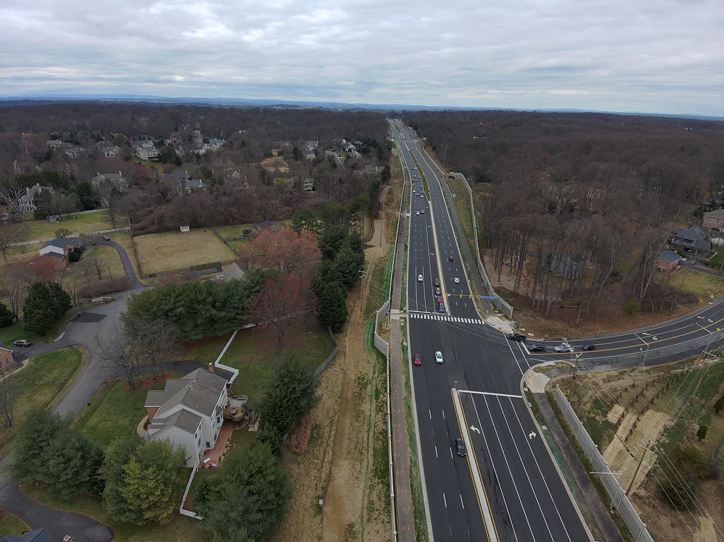 The corridor was fully opened to traffic on April 30, 2024. Photo courtesy of CES Consulting LLC.