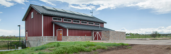 Cherry Creek Diversion Pump Station in Douglas County, Colorado