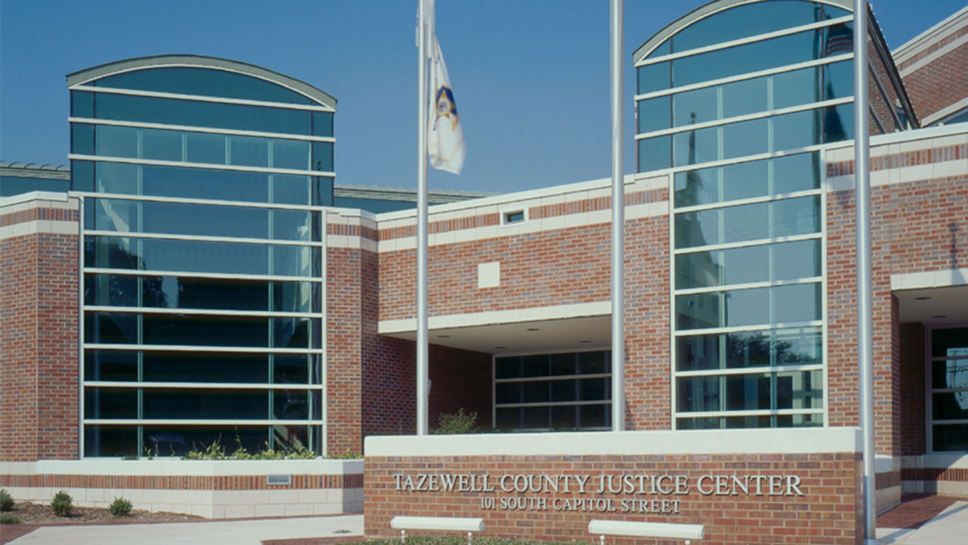 The Tazewell County Justice Center and Pekin Municipal Building were planned and designed to work together as a joint city/county public safety complex.